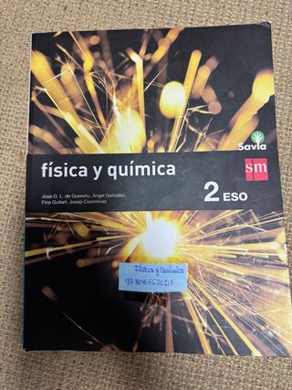 Física y química. 2 ESO. Savia