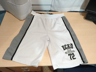 Pantalón deportivo Ecko Unltd blanco y gris
