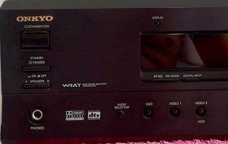 Amplificador A/V Onkyo TX-DS494 con mando