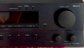 Amplificador A/V Onkyo TX-DS494 con mando