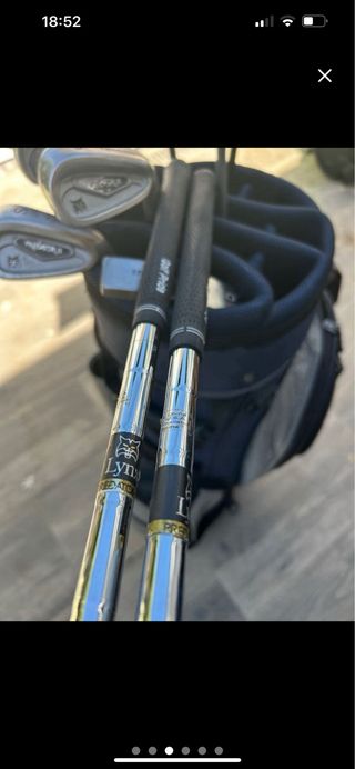 2 Set de palos de golf , hombre y mujer