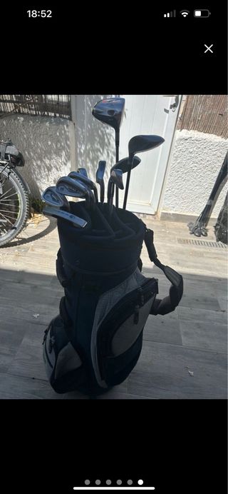 2 Set de palos de golf , hombre y mujer