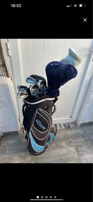 2 Set de palos de golf , hombre y mujer