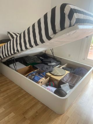 Canapé KVINLOG IKEA 160x200 cm Blanco