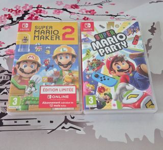 Super Mario Maker 2 y Super Mario Party