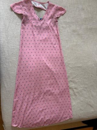 Vestido rosa retro Talla XS