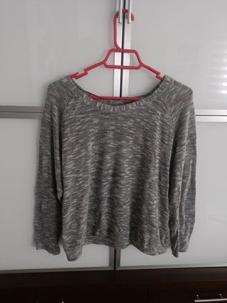 Jersey gris jaspeado