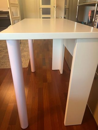Mesa escritorio infantil rosa