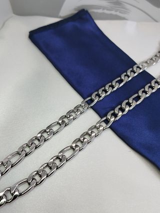 Collar Fígaro Acero Inoxidable Grueso