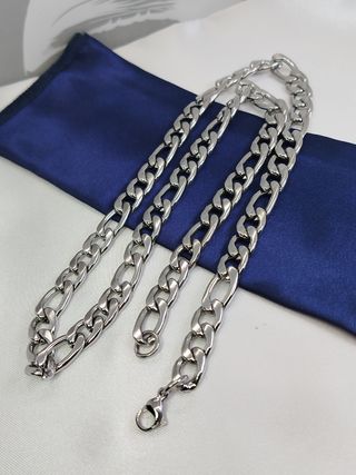 Collar Fígaro Acero Inoxidable Grueso