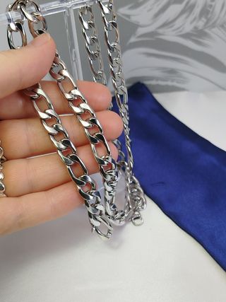 Collar Fígaro Acero Inoxidable Grueso