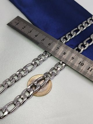 Collar Fígaro Acero Inoxidable Grueso