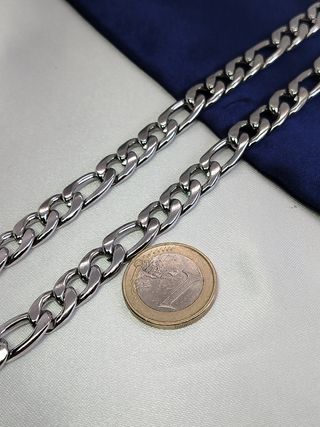Collar Fígaro Acero Inoxidable Grueso