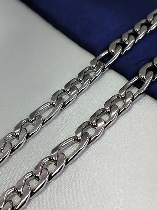 Collar Fígaro Acero Inoxidable Grueso