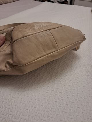 Bolso Marc Jacobs Beige Piel