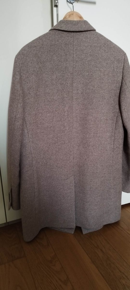 Cappotto uomo Mango taglia 50 microfantasia