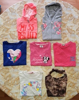 Set vestiti bambina taglia 7-8 anni