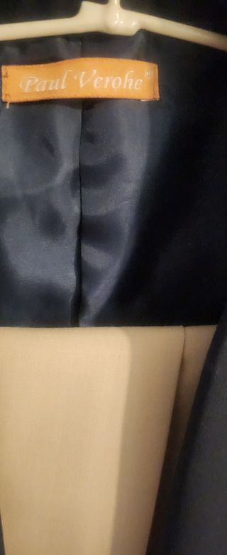 Traje Niño Chaqueta Azul  13 Años y pantalón 