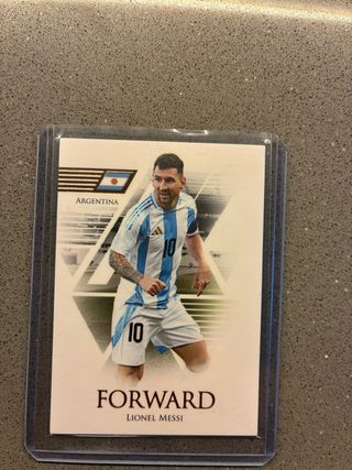 Carta Fútbol Lionel Messi Argentina