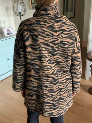 Chaqueta M con bufanda a juego