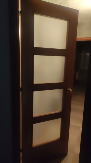 Conjunto de 10 puertas de calidad madera maziza