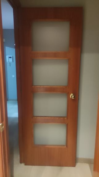 Conjunto de 10 puertas de calidad madera maziza