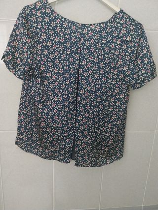 Blusa Zara Basic Talla S