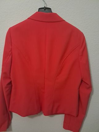 Chaqueta corta roja Talla 40