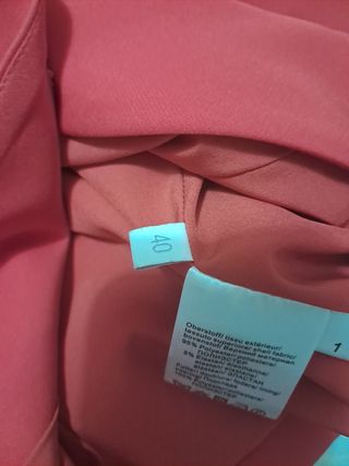 Chaqueta corta roja Talla 40