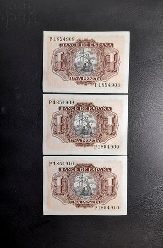 🇪🇸 Trío correlativo 1 pta 1953