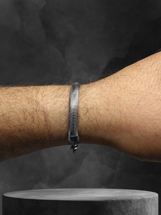 Bracciale Uomo Acciaio Snake 20cm
