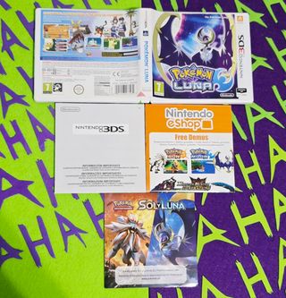 (SOLO CAJA) POKEMON LUNA [NINTENDO 3DS]