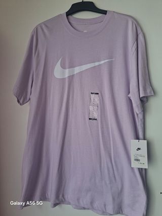 Camiseta Nike Lila Hombre 