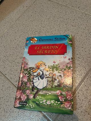 Libro El jardín secreto Tea stilton
