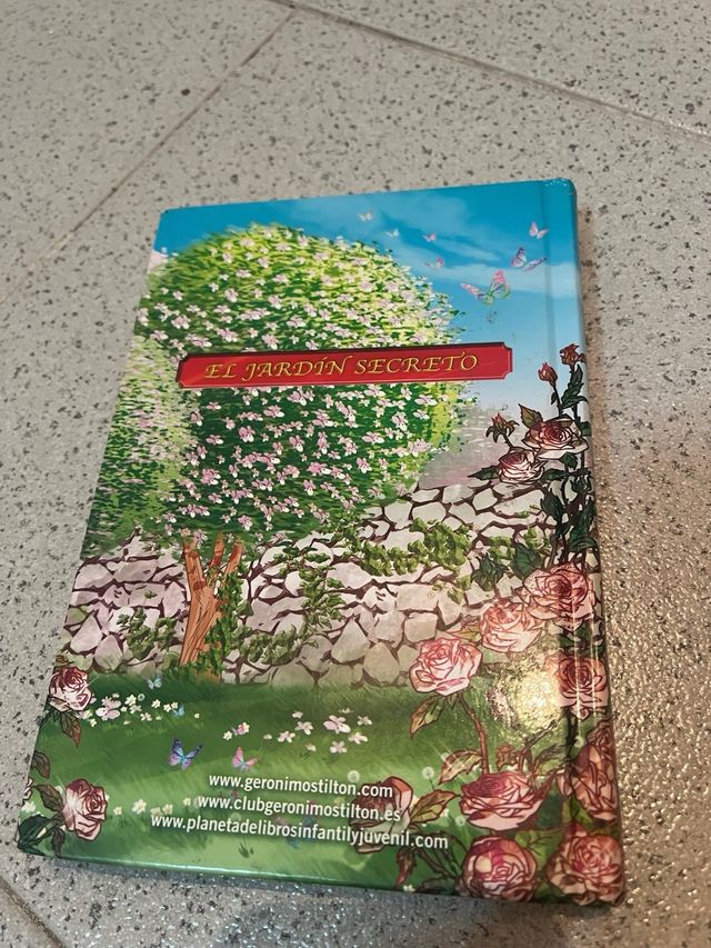 Libro El jardín secreto Tea stilton