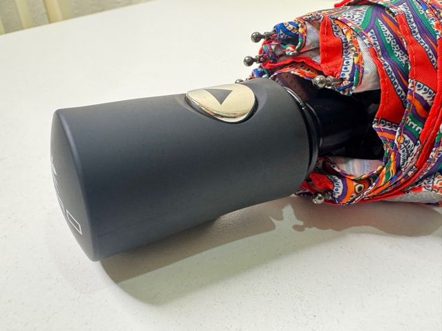 Paraguas ETRO Milano Paisley rojo multicolor nuevo