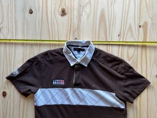 Polo Tommy Hilfiger Vintage Marrón Beige