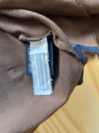 Polo Tommy Hilfiger Vintage Marrón Beige