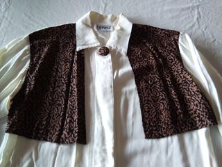 Conjunto BLUSA + FALDA MARRÓN faldas vestidos 