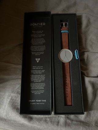 Reloj Pontier - Caja Acero Inoxidable