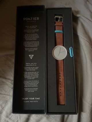 Reloj Pontier - Caja Acero Inoxidable