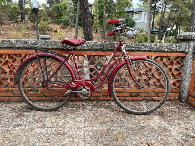 Bicicleta Clásica Gimson Roja