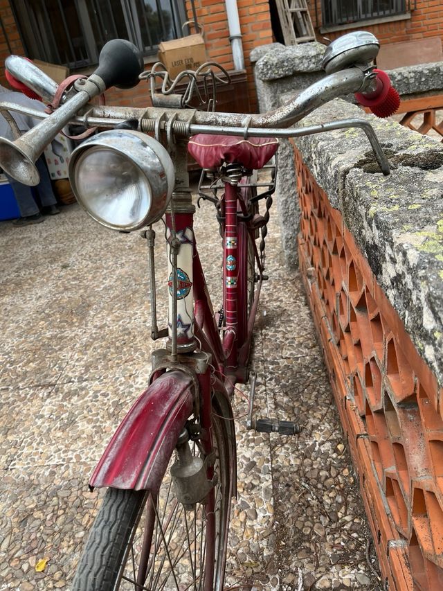 Bicicleta Clásica Gimson Roja