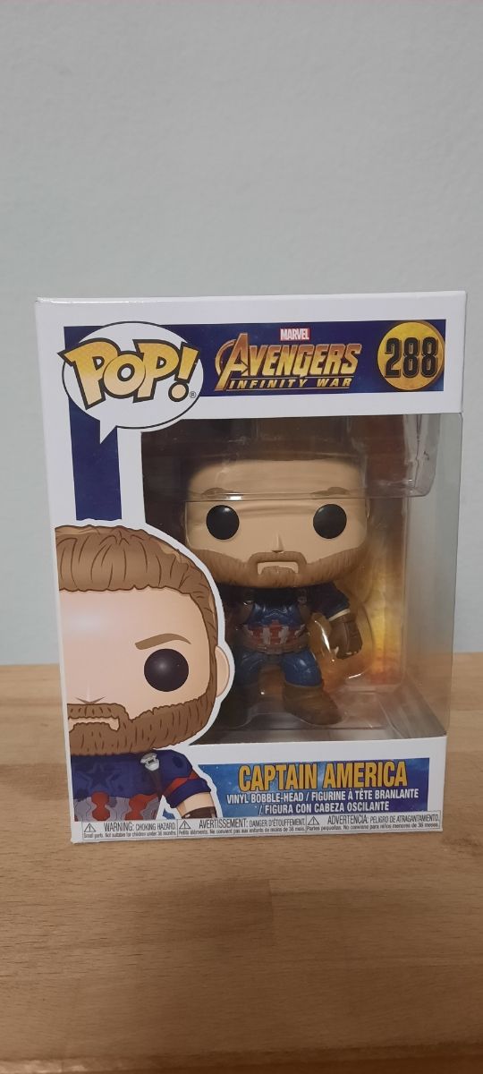 Funko Pop Capitán América Avengers Infinity War 28
