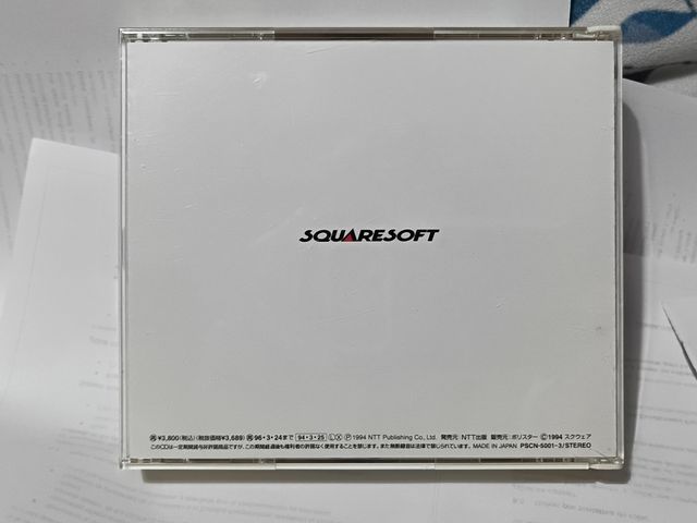 Final Fantasy VI banda sonora 100% original