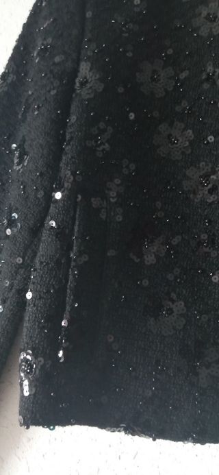 Chaqueta d fiesta Zara Talla M lentejuelas