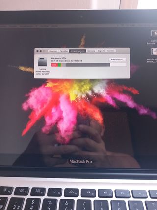 MacBook Pro 13 2012 Plata