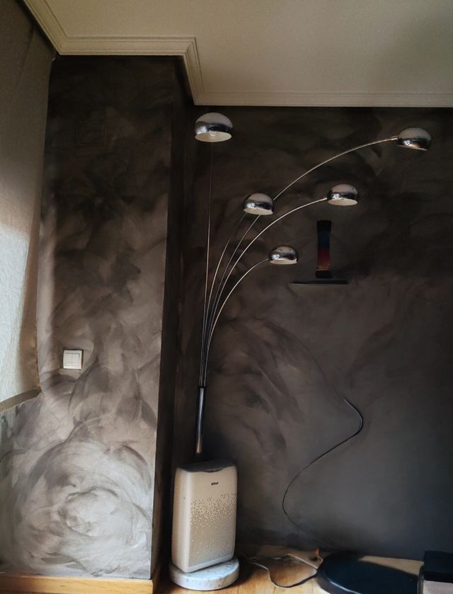 Lámpara de pie moderna multi-foco