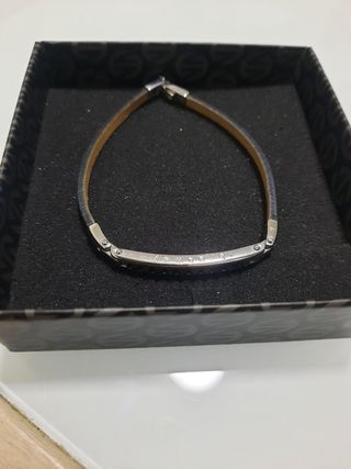 Bracciale Brosway Uomo Nero Argento