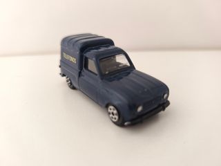 Pilen 1/64 aprox. Coche Policía y Furgoneta